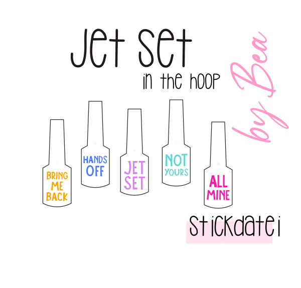 IN THE HOOP "Jet Set"