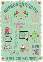 Aufgeschnappt -13x18 Aufgeschnappt -13x18