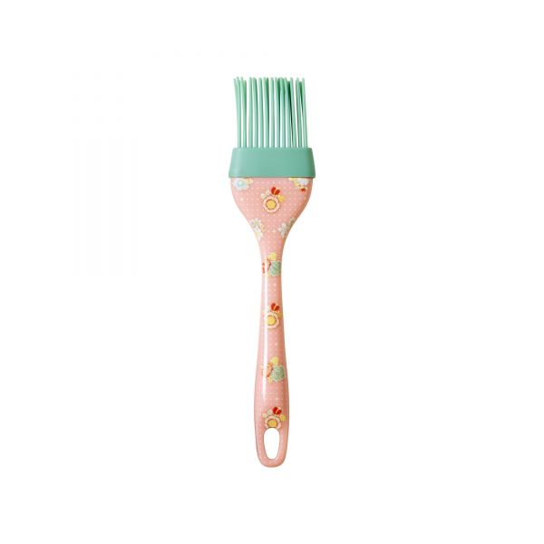 Backpinsel Silikon pink von Rice