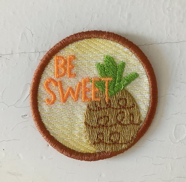 Bügel Patches - `be sweet`