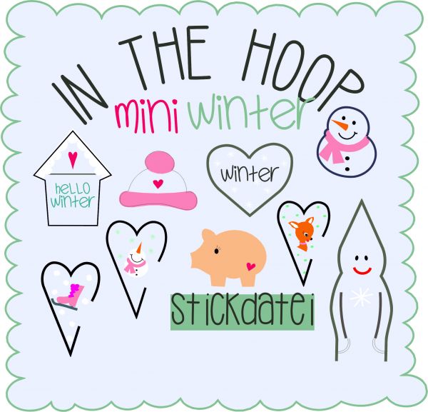 IN THE HOOP - winter minis