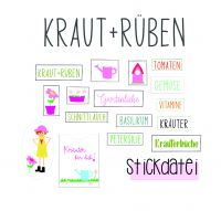 Stickdatei - Kraut + Rüben Stickdatei - Kraut + Rüben