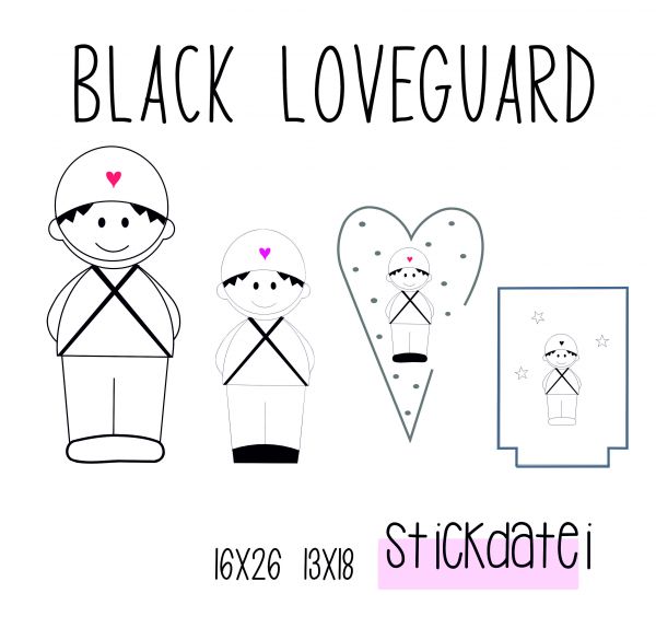 Black Loveguard - 13x18 und 16x26