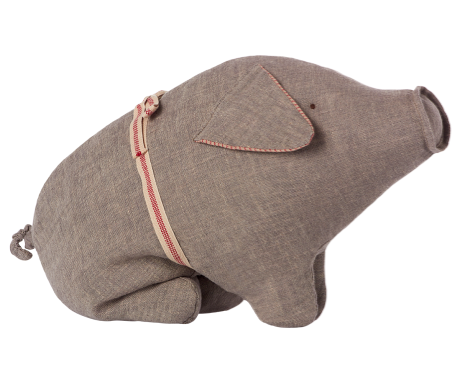 Schwein in grau von Maileg groß