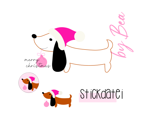 Stickdatei "Xmas Dieter"