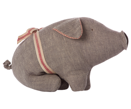 Schwein in grau von Maileg klein