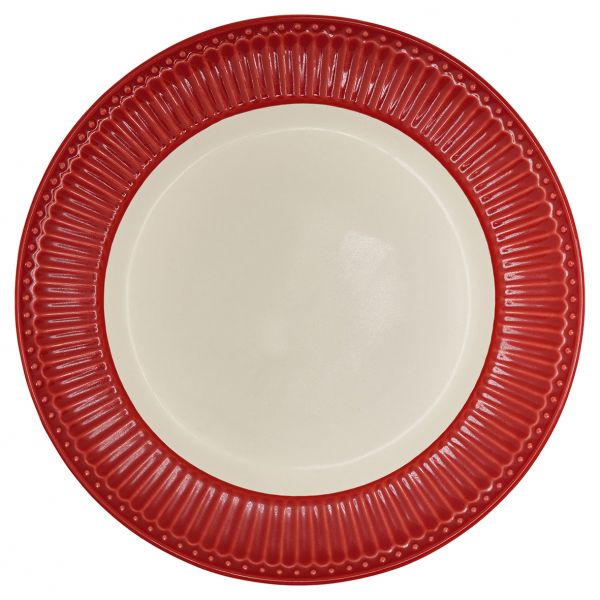 Dinner Plate Alice red von GreenGate