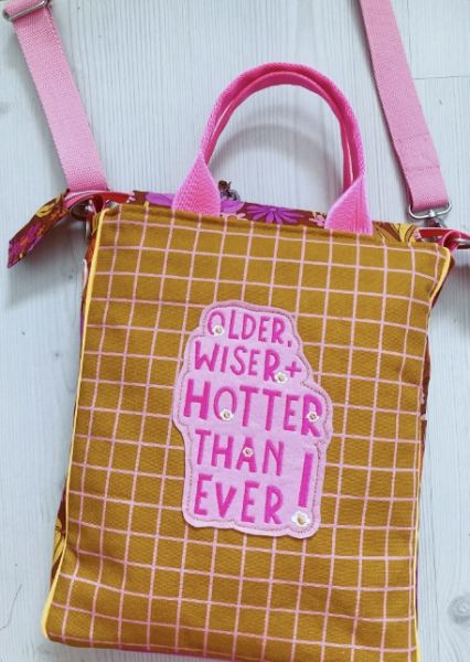 Tasche, "Older, wiser and hotter"