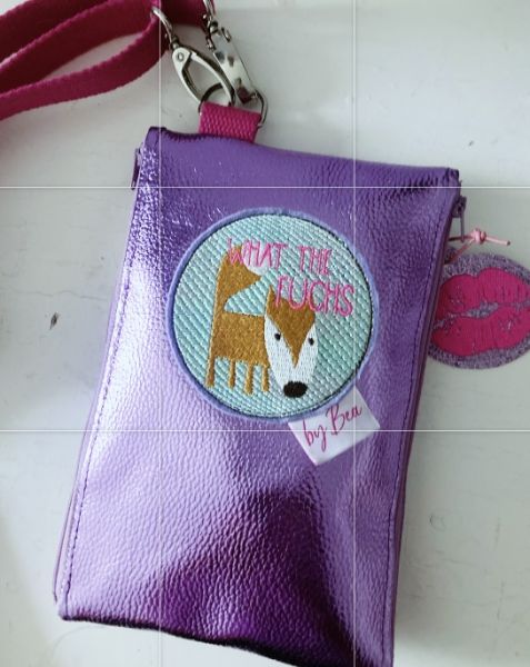 Tasche "Fuchs" (lila)