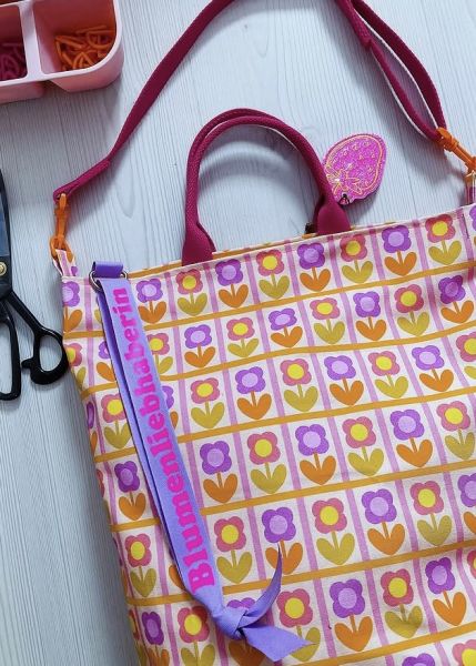 Tasche, "Blumenliebhaberin"