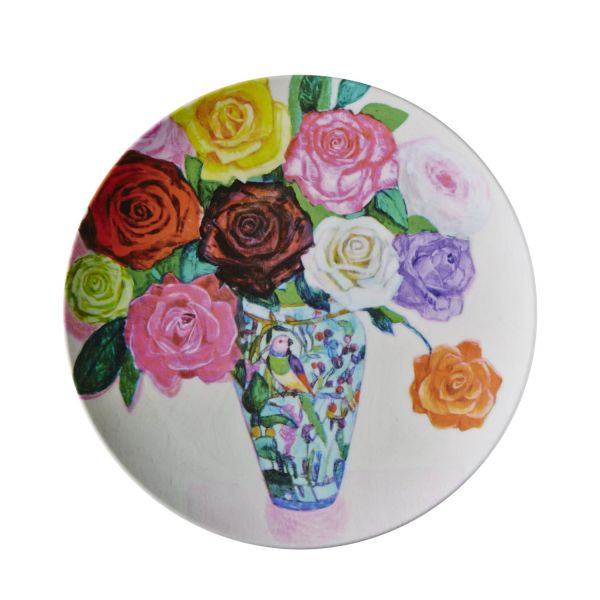 Melamin Teller with assorted print von Rice (2)
