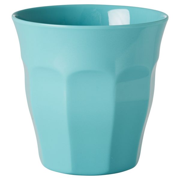 Melamin Becher aqua von Rice
