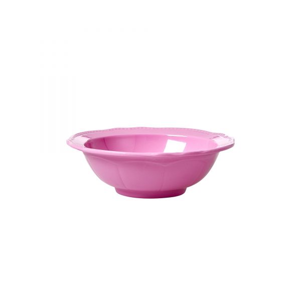 Melamin Schüssel klein Dark Pink von Rice