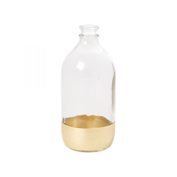 Vase mit Goldrand von Rice