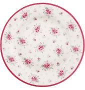Plate Flora white von GreenGate
