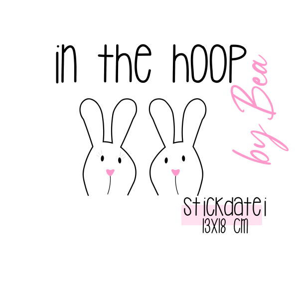 Stickdatei - "bunnypaar"