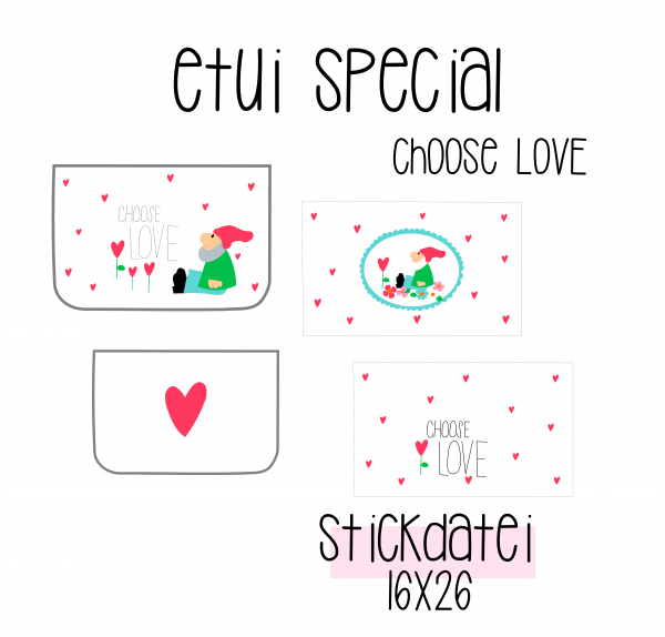 Etui Special "choose Love"