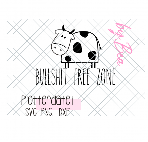 Bullshit Free Zone - Plotterdatei