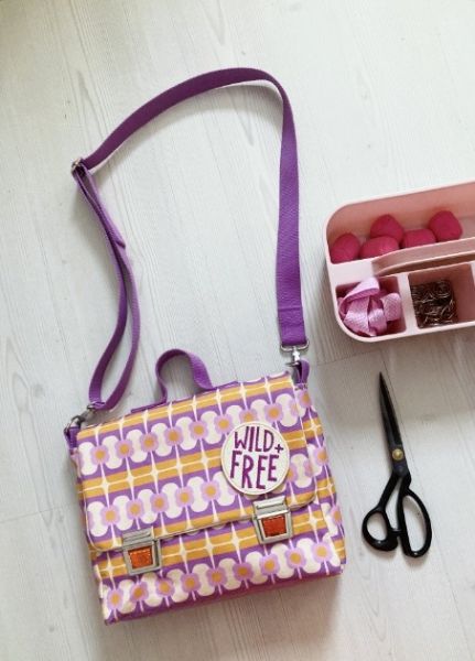 Tasche mit Steckschlösser (wild+free)