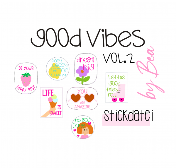Stickdatei - good vibes Vol.2