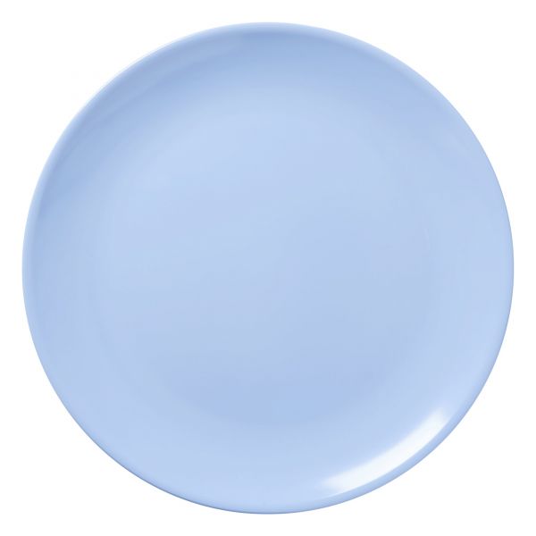 Melamin Pizzateller in soft blue von Rice